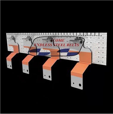 संलग्न वसंत के लिए छिद्रित स्टील बेल्ट